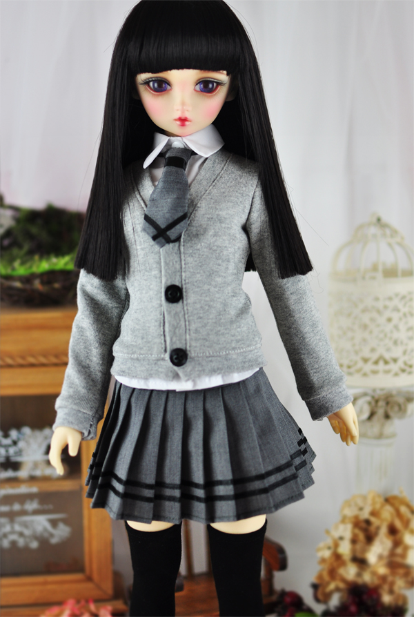 Student clothes for 1/4,1/3 size BJD