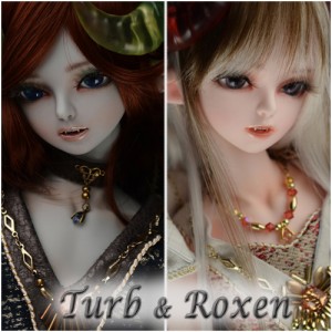 SOOM Turb & Roxen-Black Fog Elves BJD